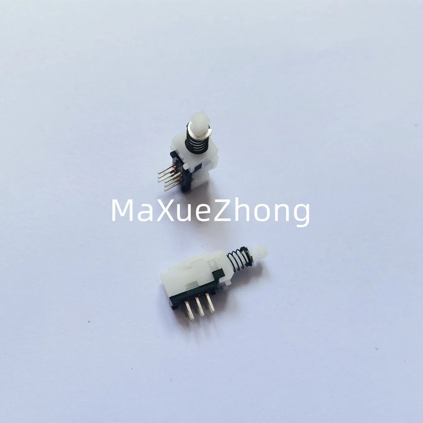 Original new 100% JFPB-21S-A double row 6pin side press self-locking switch button switch power amplifier power keyboard plastic