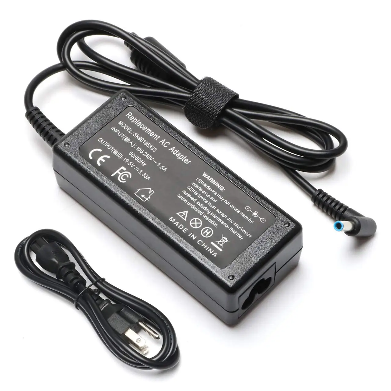 45W Laptop Charger for HP Pavilion x360 11 13 15, Envy x360 13 15 17, 15-f111dx 15-f211wm Power Cord 19.5V 3.33A Charging Cord