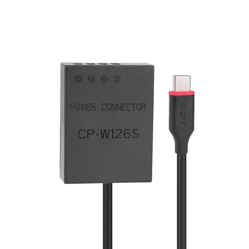 NP-W126 W126S USB-C Type C Dummy Battery Power Adaptda DC Coupler For Fujifilm XS10 XT30 XT20 XT3