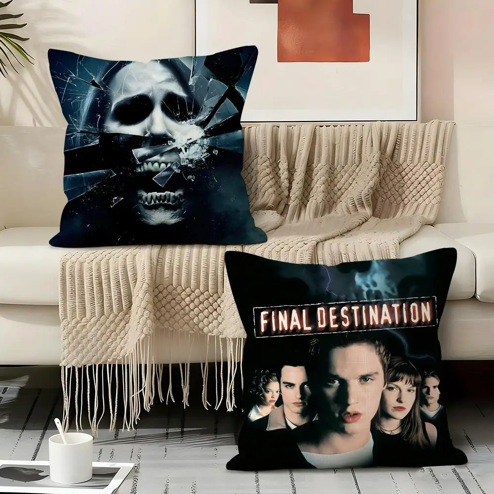 Anime Final Destination Pillow Case Pillowcase, Double-sided Printed, Sofa Cushion, Bedroom Headboard Pillow