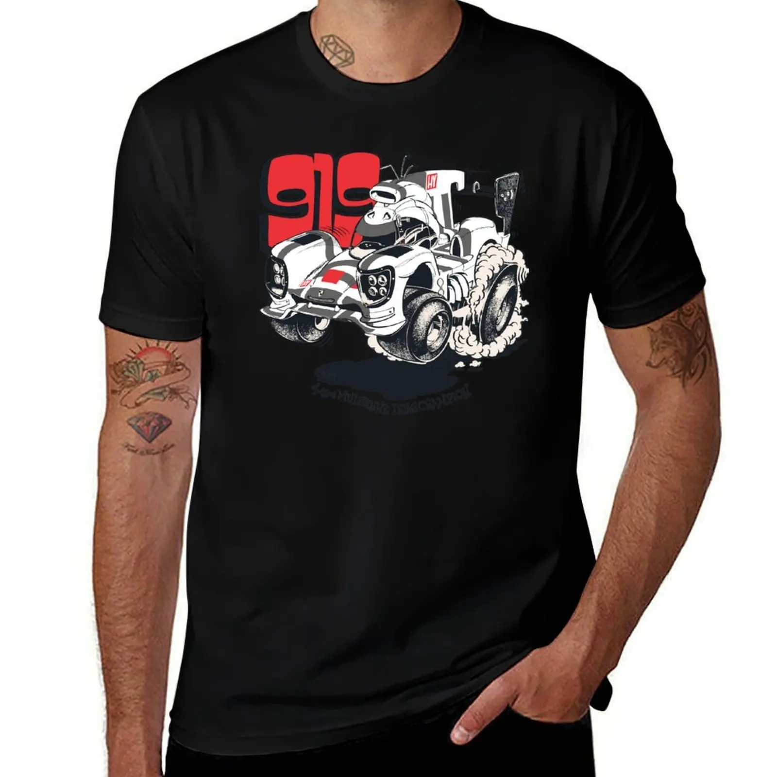 Kustom 919 Hybrid T-Shirt Trendy Print Short Sleeve T-Shirt