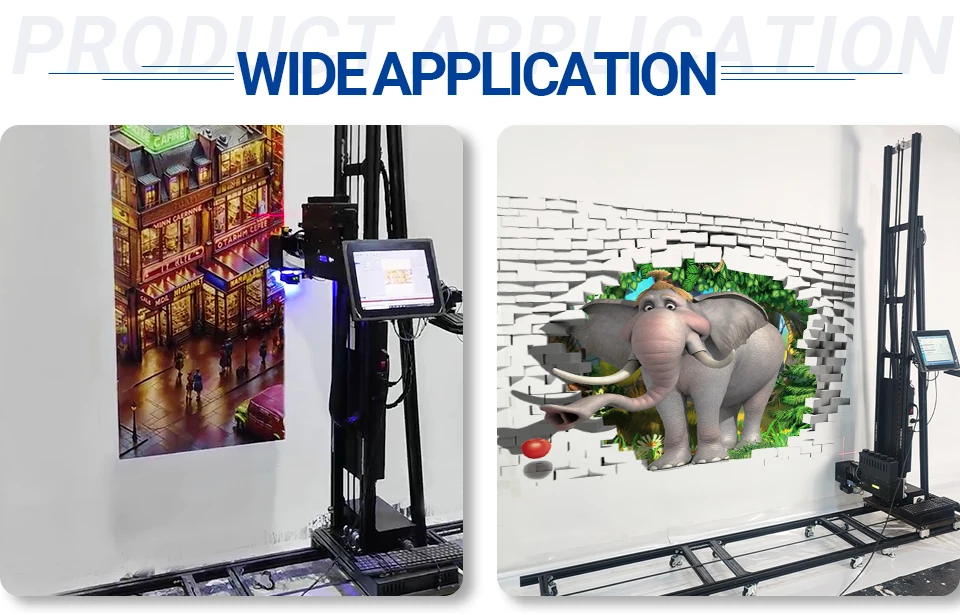 

Hotsale BAIEKTECH Portable 3D Mural Printer for Artists Battery Operated Design for Outdoor Wall Painting Projects