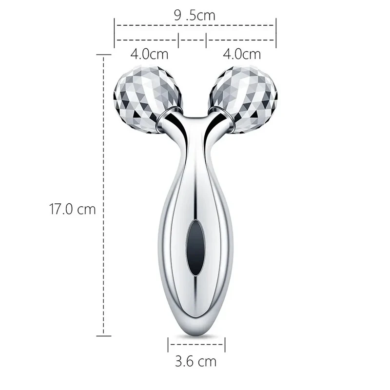ثلاثية الأبعاد تدليك الوجه الأسطوانة Y شكل تدليك شد الوجه 360 تدوير كامل الجسم تدليك العضلات الاسترخاء الجمال الصحة تدليك الأسطوانة #6