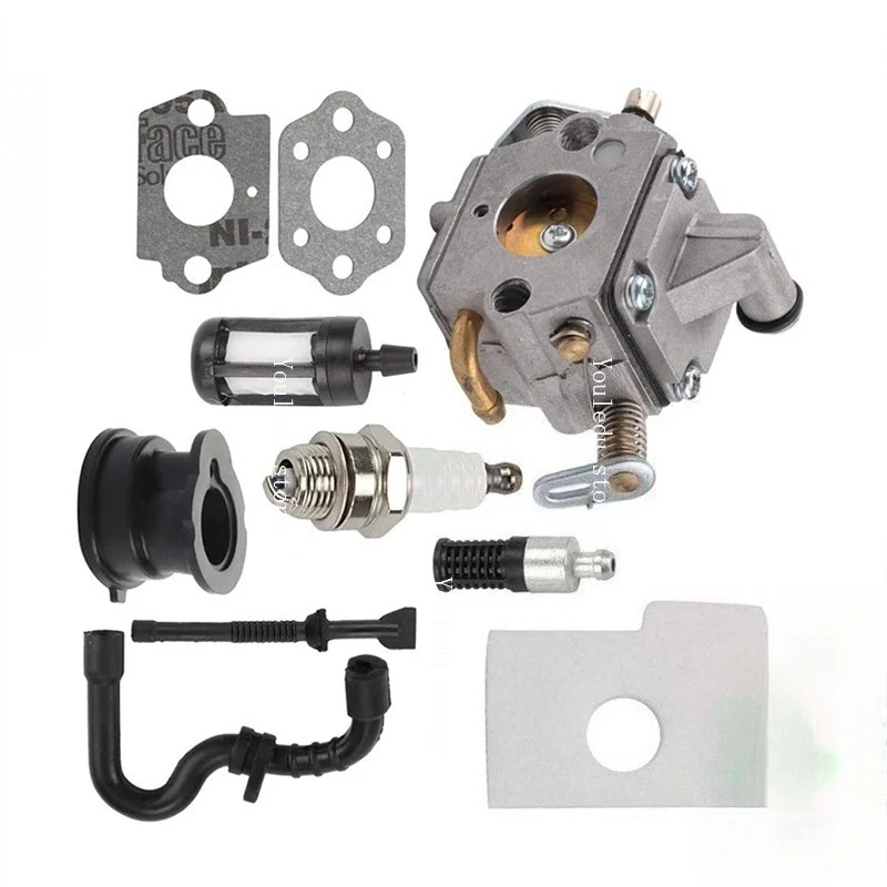 Apply To MS017 018 MS170 MS180 Carburetor, Air Filter Oil Filter YouTube Zama C1q-s57a