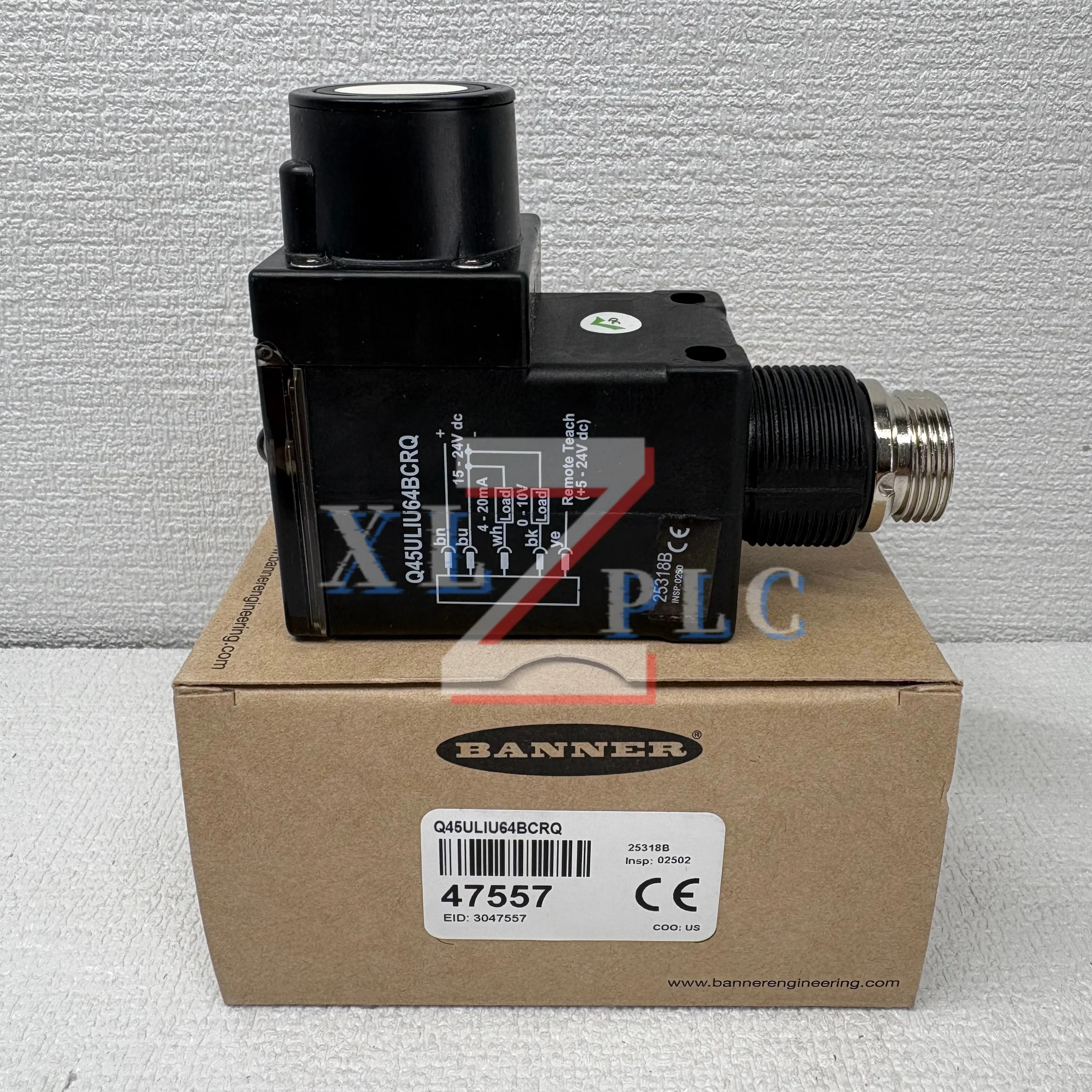 Sensor Ultrassônico RQ45ULIU64BCRQ Novo na Caixa