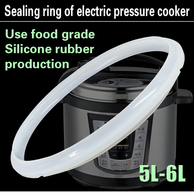 

5-6L electric pressure cooker seal ring pressure cooker accessories silicone ring pressure cooker pot ring