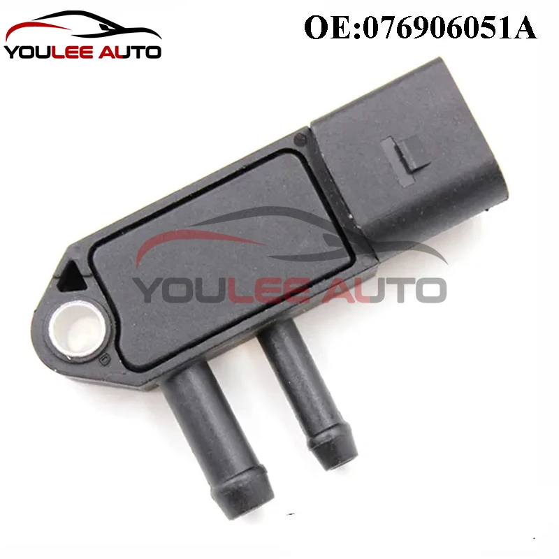 076906051A 0281002710 03G906051A DPF Differential Pressure Sensor For AUDI A3 A4 A6 A8 Q7 VW Seat Skoda Auto Parts