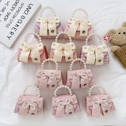 Children's bag girl's sweet crossbody bag little girl's new 2024 hand bag baby's fashionable princess bag new girls bag