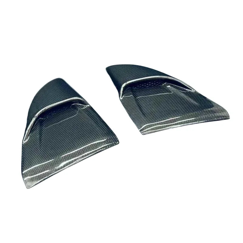 

Upgrade GT4RS style carbon fiber rear window vent blinds for Porsches 718 boxster cayman