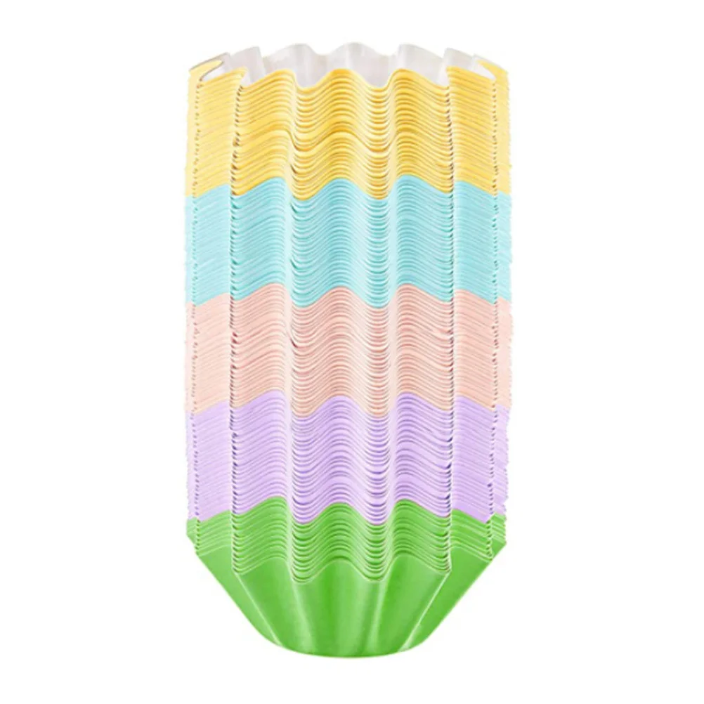 

50Pcs Cupcake Paper Liners Heat Resistant Disposable Baking Cups Decorative Multi-Function Household Cupcake Wrappers