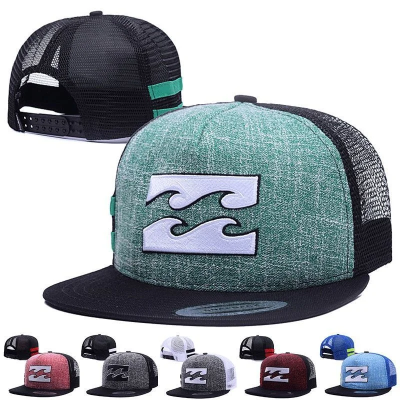 Modny haft w kształcie litery szybkoschnąca czapka z daszkiem mężczyzna kobieta HipHop Snapback tenis na świeżym powietrzu Gorras Hombre