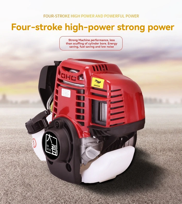 High-Pressure Four-Stroke Portable Sprayer, All-in-One Fuel-Powered Disinfection Machine for Orchard & Garden