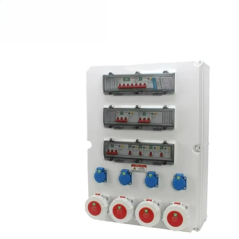 Plastic Power Outdoor Distributor Socket Box Multi Socket Replacement Switch Suitable for Electronic Instrument Housings