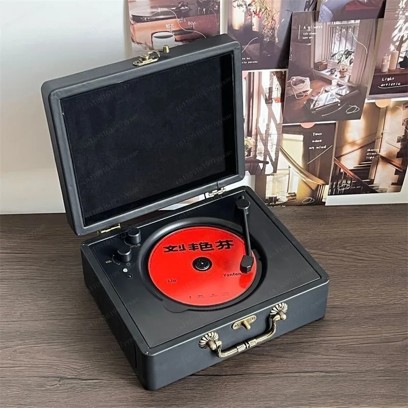 New CD Player Star Album Player Retro Bluetooth Audio All-in-One Portable