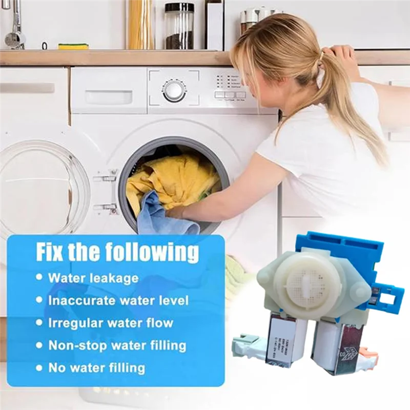 لغسالة الكترولوكس استبدال صمام الملف اللولبي 132518622-غسالة مدخل المياه الملف اللولبي صمام الجمعية 220-240 فولت