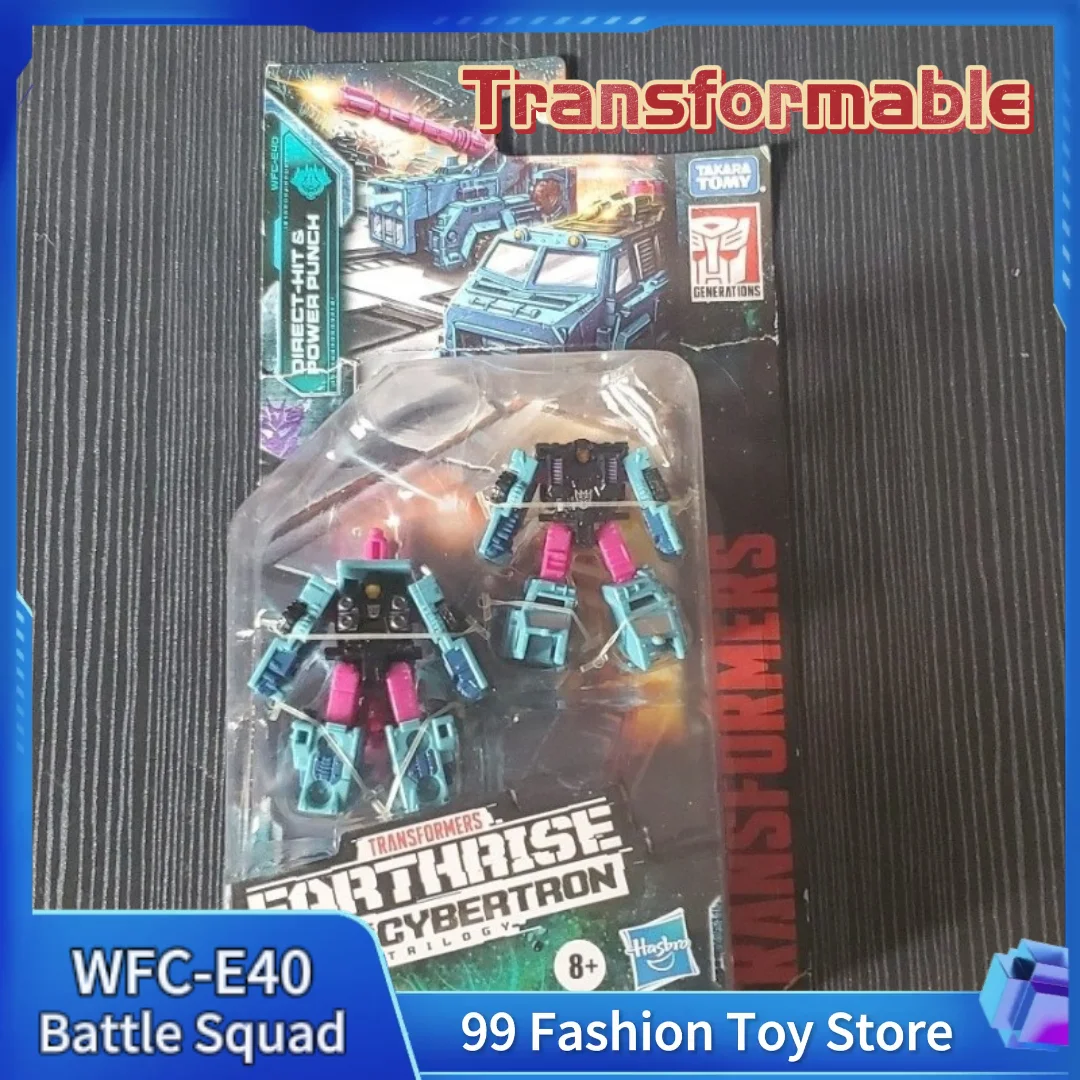 

In Stock Transformation WFC WFC-E40 WFCE40 Battle Squad Direct Hit Power Punch Action Figure Boy Collection Gift Toy