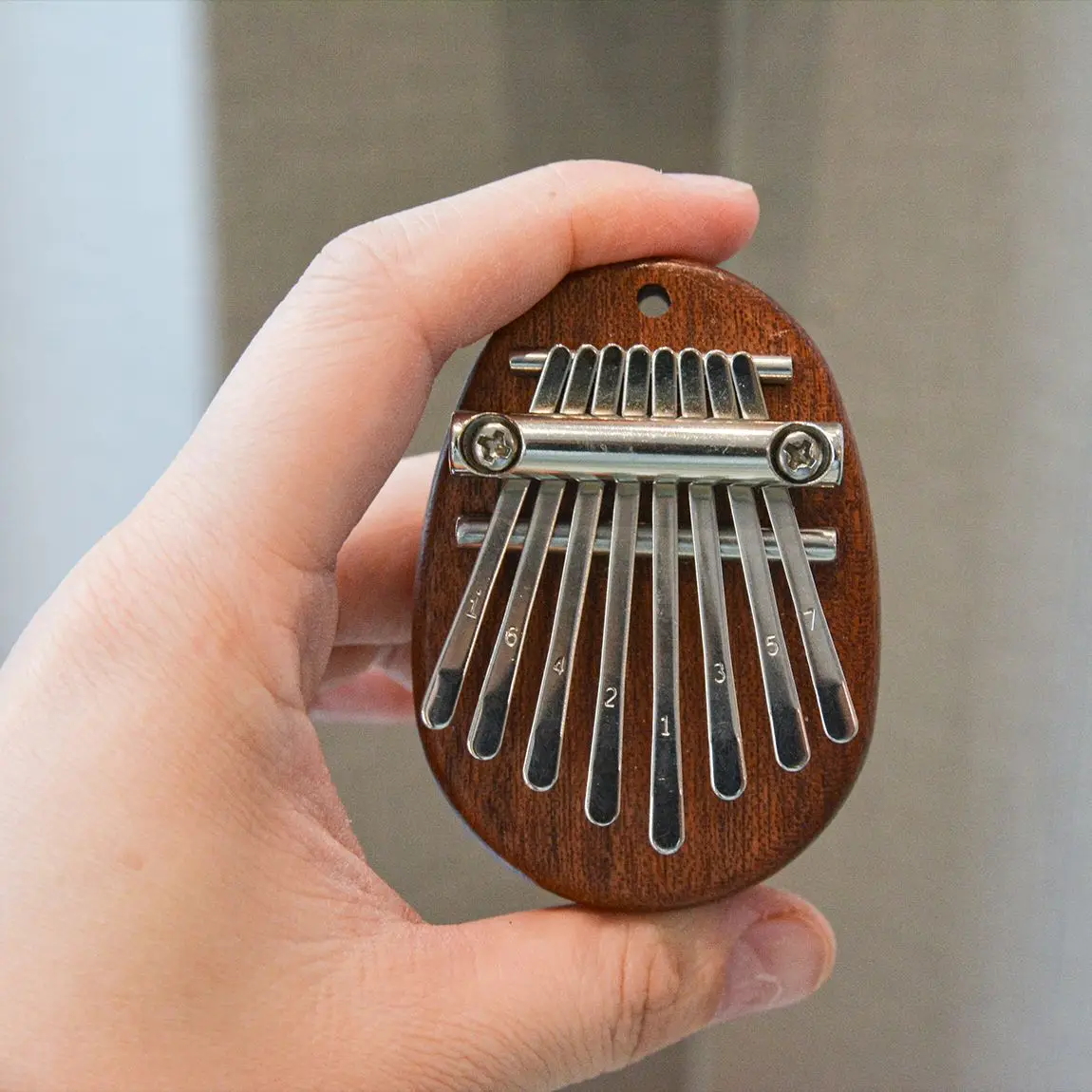 

8 Key Kalimba Exquisite Finger Thumb Piano: Quality Marimba Musical Instrument Superdan