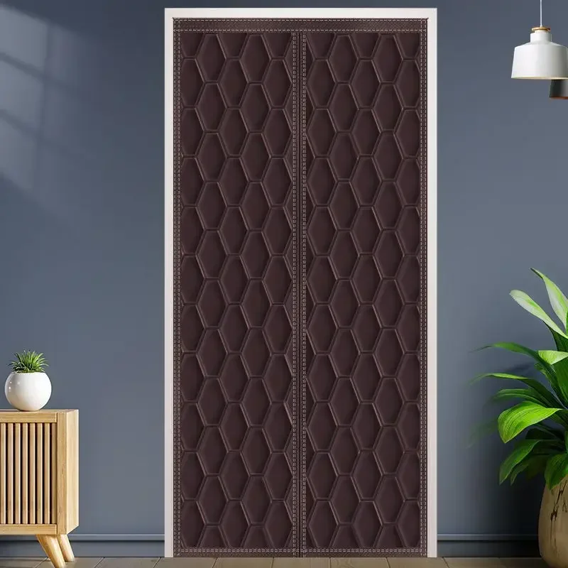 Magnetic Curtain, Air Conditioning Partition, Insulation, Windproof, Cold Insulation, Easy To Clean Winter Door Curtain,