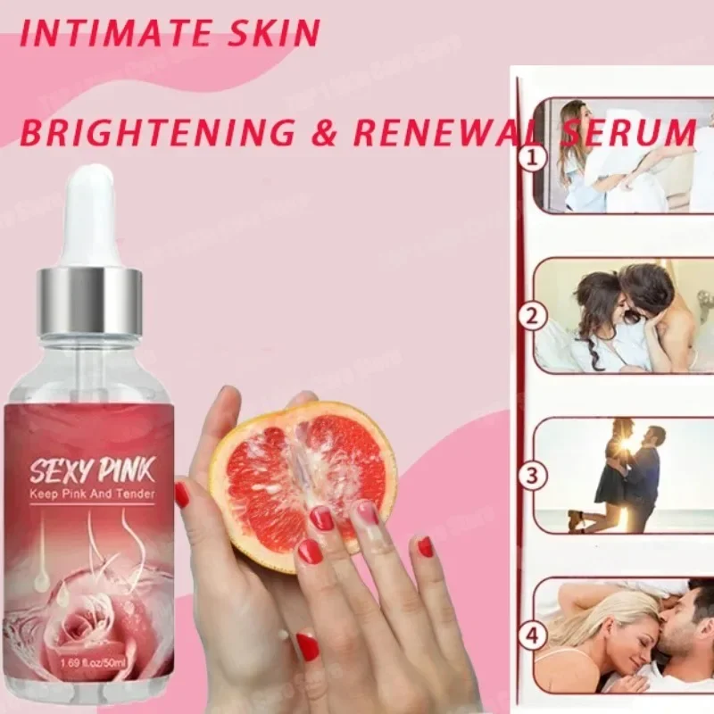 

Pink Sexy Women Essence For Lip Areolas Private Parts Tender Remove Intimate Melanin Skin Care Whitening Dark Spot Body Serum