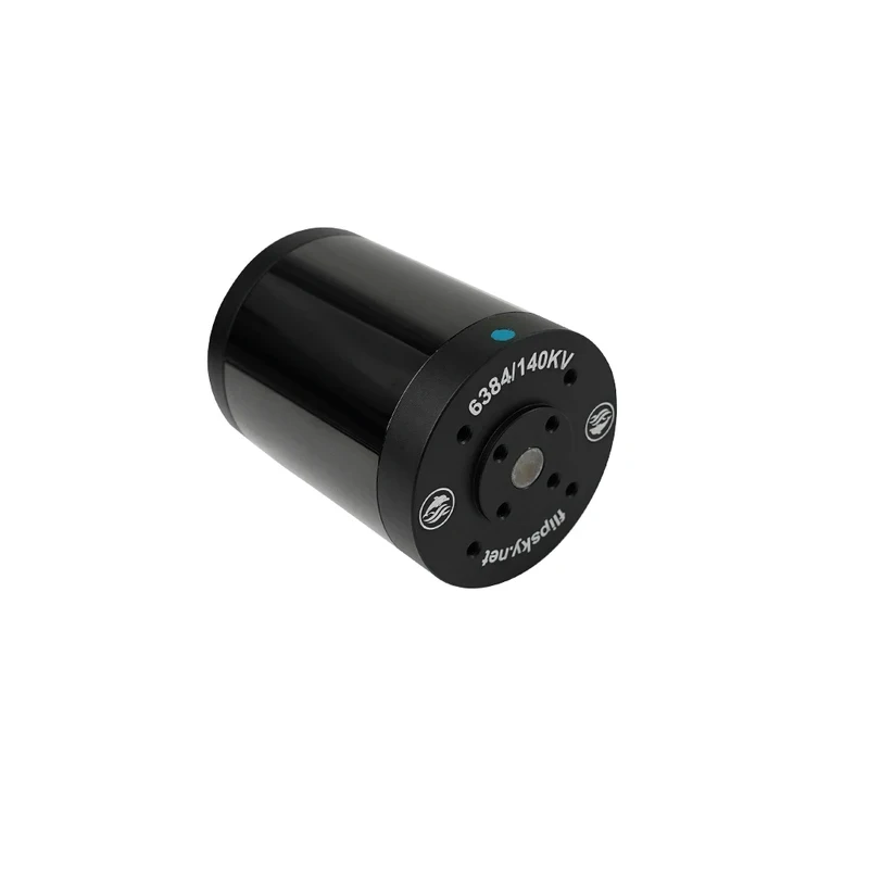 Waterproof Flipsky 6384 Brushless DC 140KV 4400W 10Mm Outer Rotor Motor For Surfing Boat Underwater Thruster Hydro Efoil