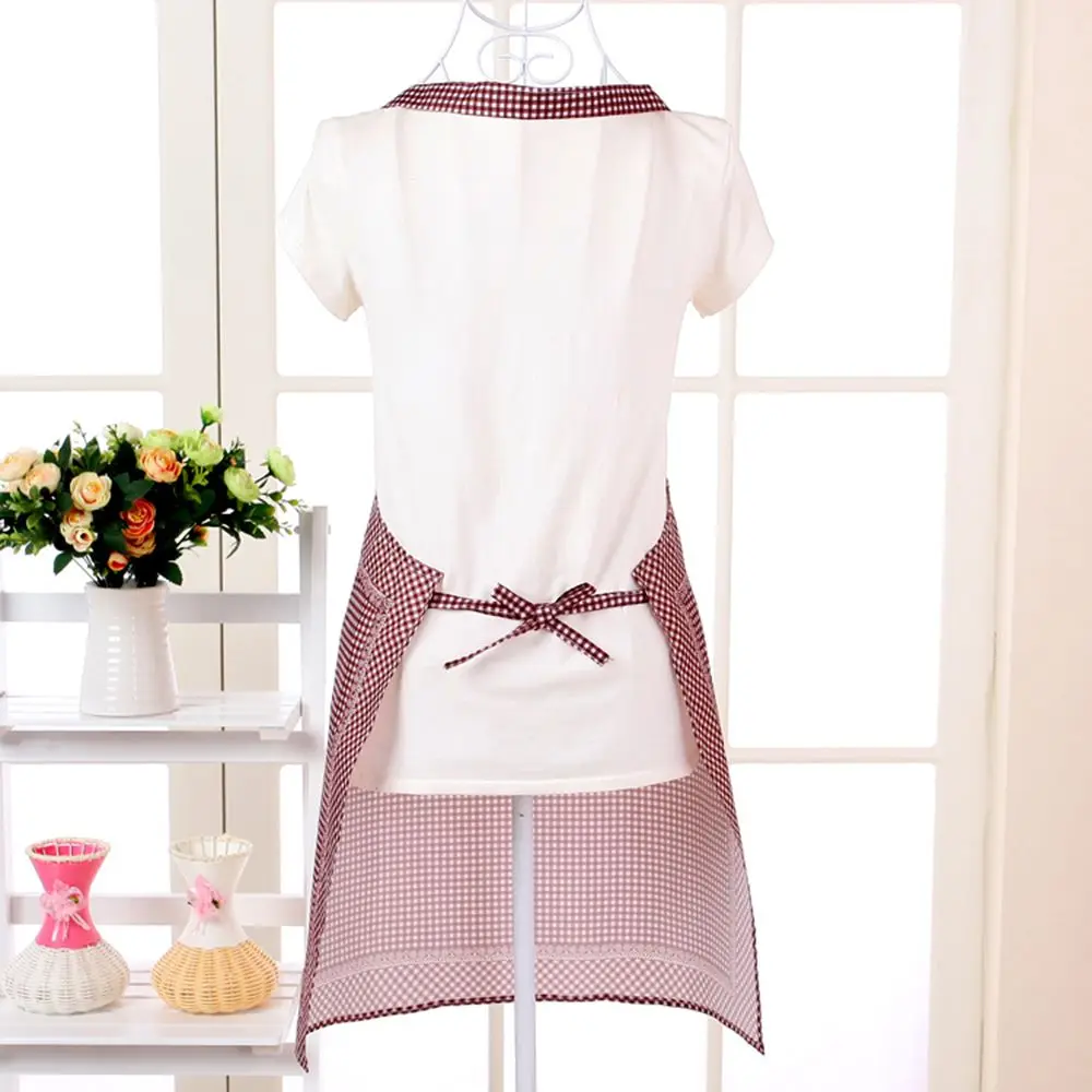 Cloth Protect Sleeveless With Double Pocket Household Cleaning Aprons Kitchen Supplies Cooking Apron For Adults Lady Women