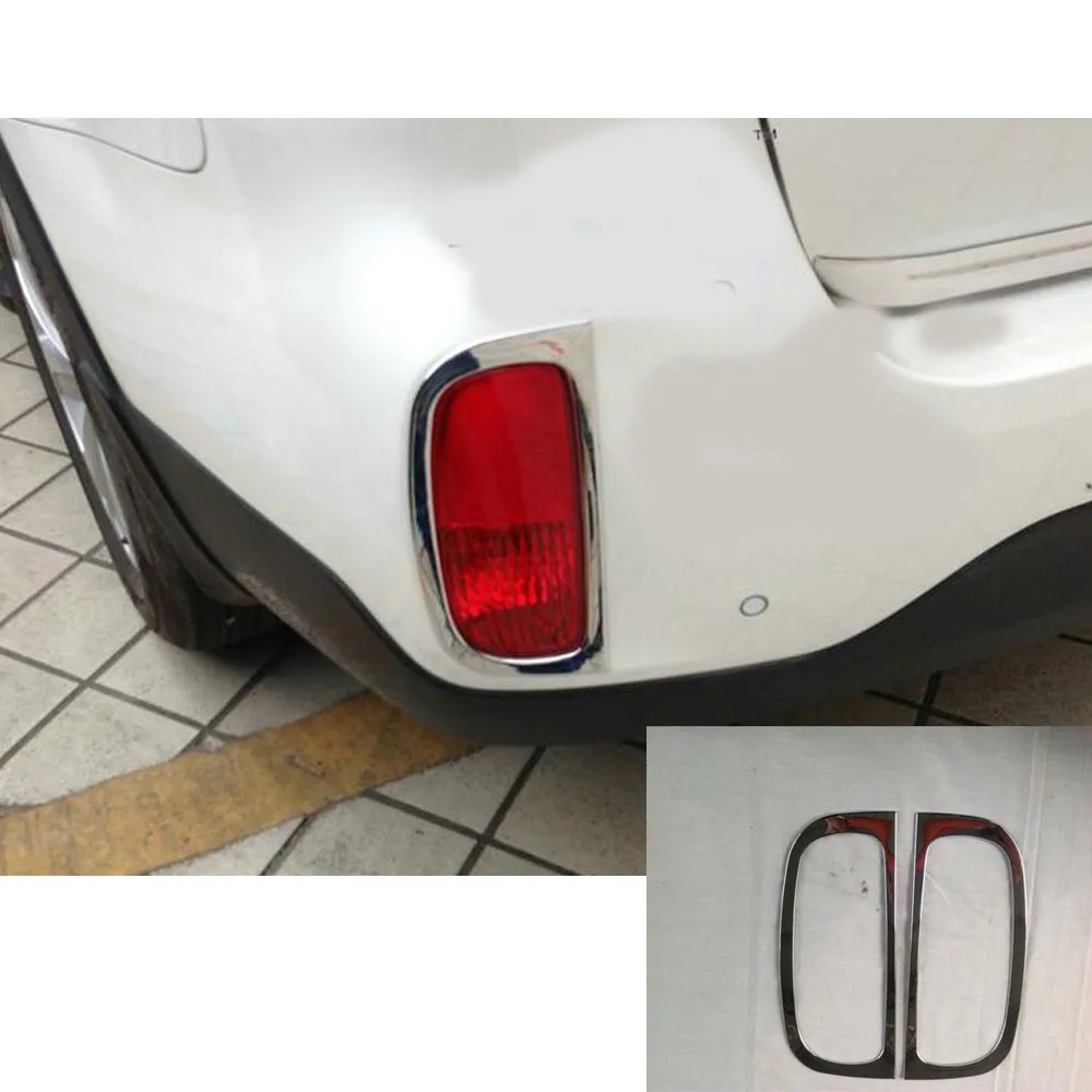 

Для Kia Sorento 2013-2014: Накладки на задние противотуманные фары, хромированные, из АБС-пластика, 2 шт.