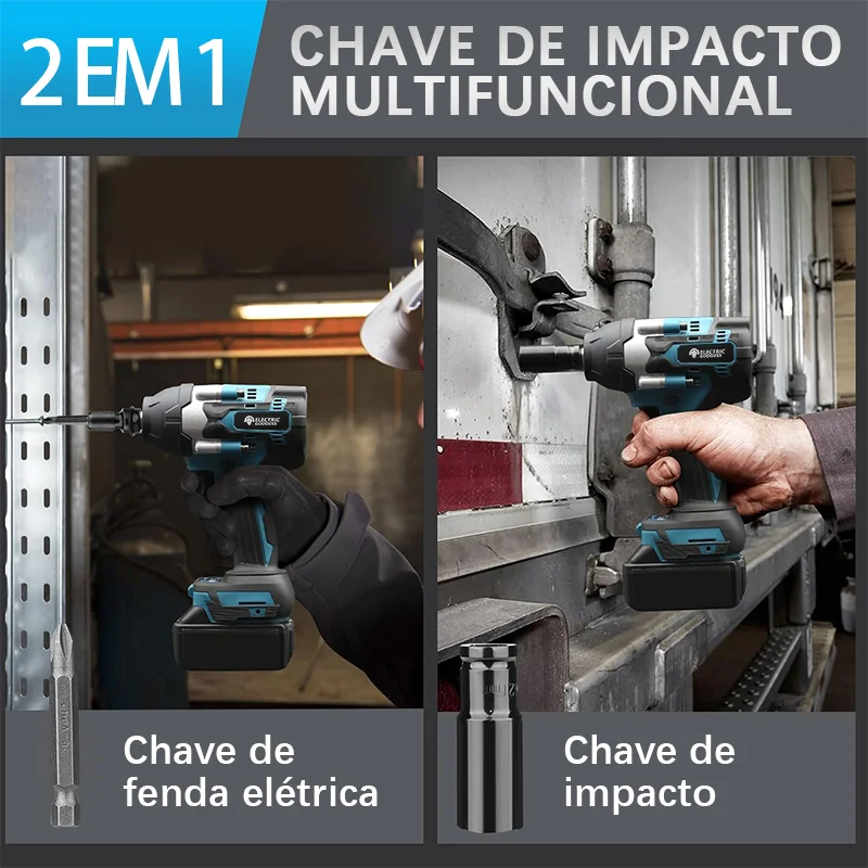 Dtw700 1800 n.m 7200rpm torque sem escova elétrica chave de impacto sem fio 1/2 em bateria de íon de lítio para makita 18v bateria