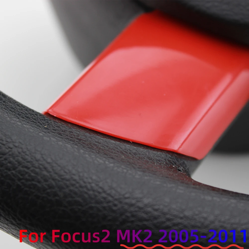 ABS Stickers for Ford Focus 2 MK2 MKII 2005 2006 2007 2008 2009 2010 2011 Steering Wheel Covers Sequins 4pcs/set Car Accessories