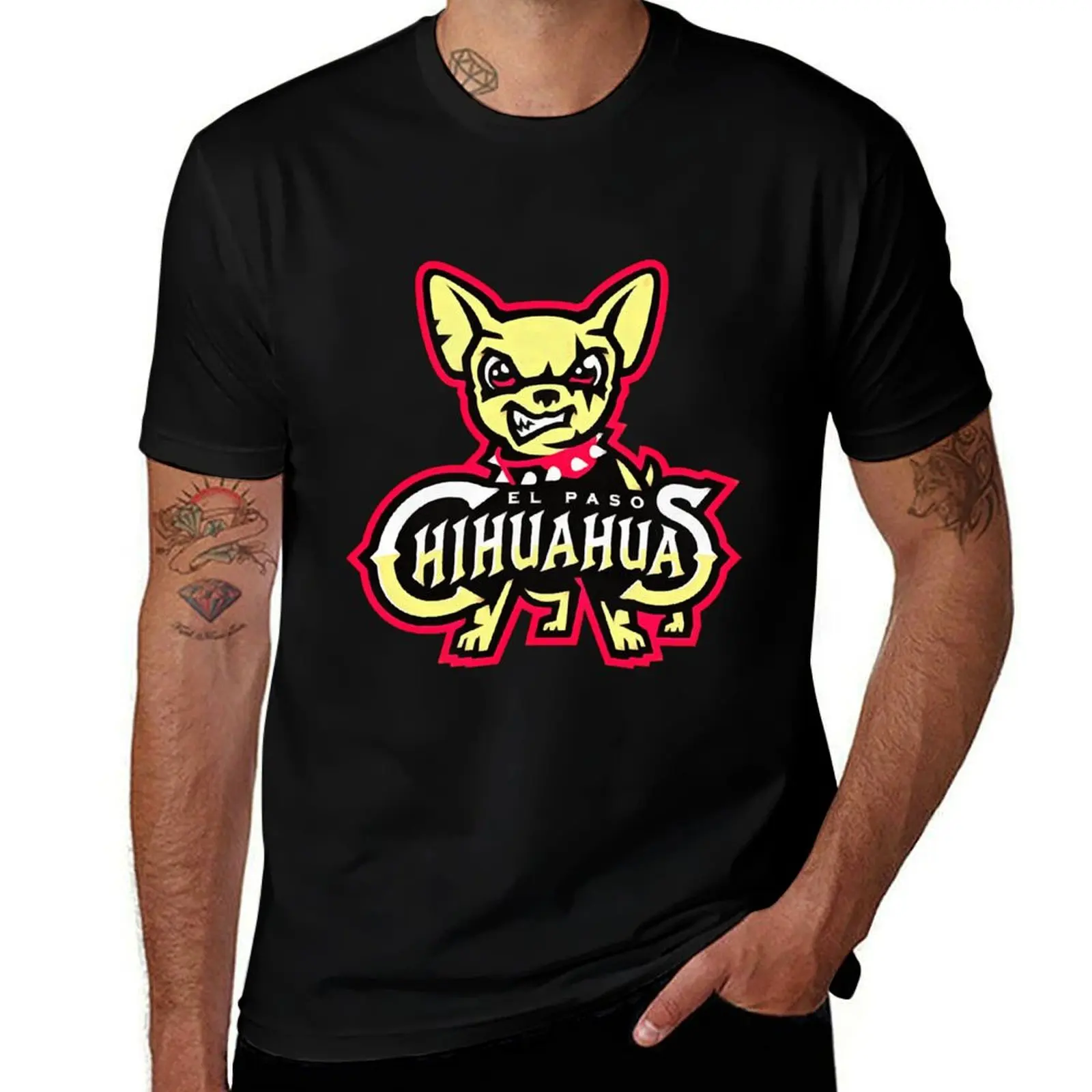 

el paso chihuahuas T-Shirt funny t shirts man printed t shirts for man