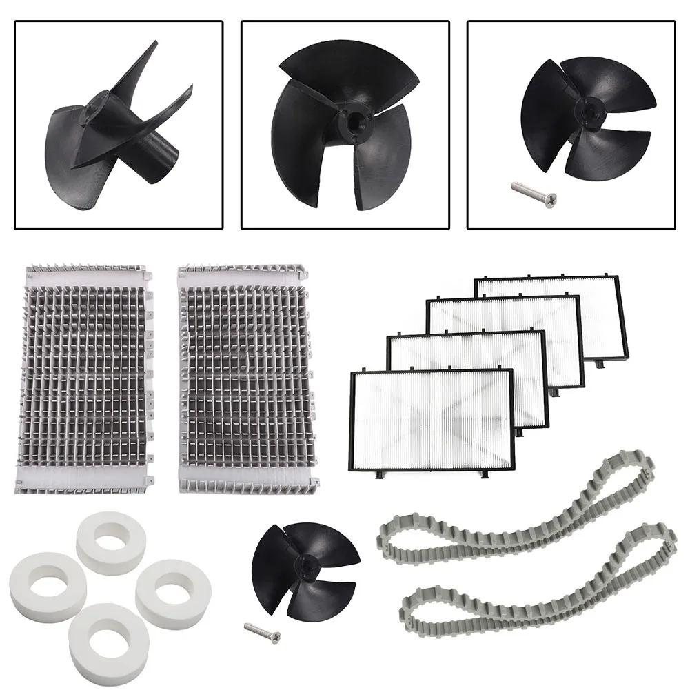 Replacement Brushes Robotic Pool Kit Robot Cleaner Repair Engineered For Longevity Comprehensive Wall Coverage