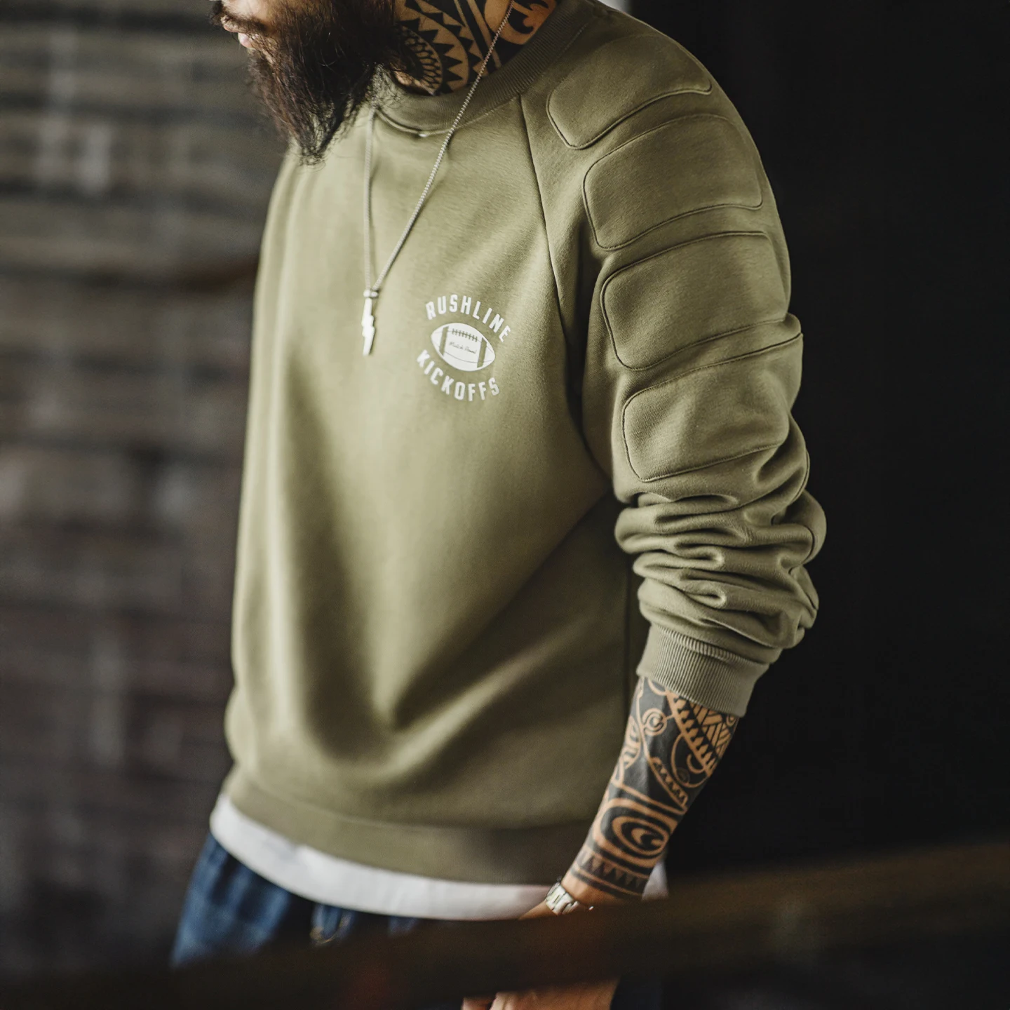 Thumbnail 3 - #3 Latest Mens Crew Neck Sweatshirts Offers