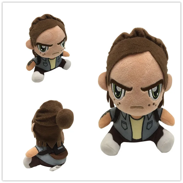 18CM The Last of Us Anime Plush Toys Joel Ellie Soft Cuddly Fabric Collectible Figures Unisex Adult Kids Gifts Doll