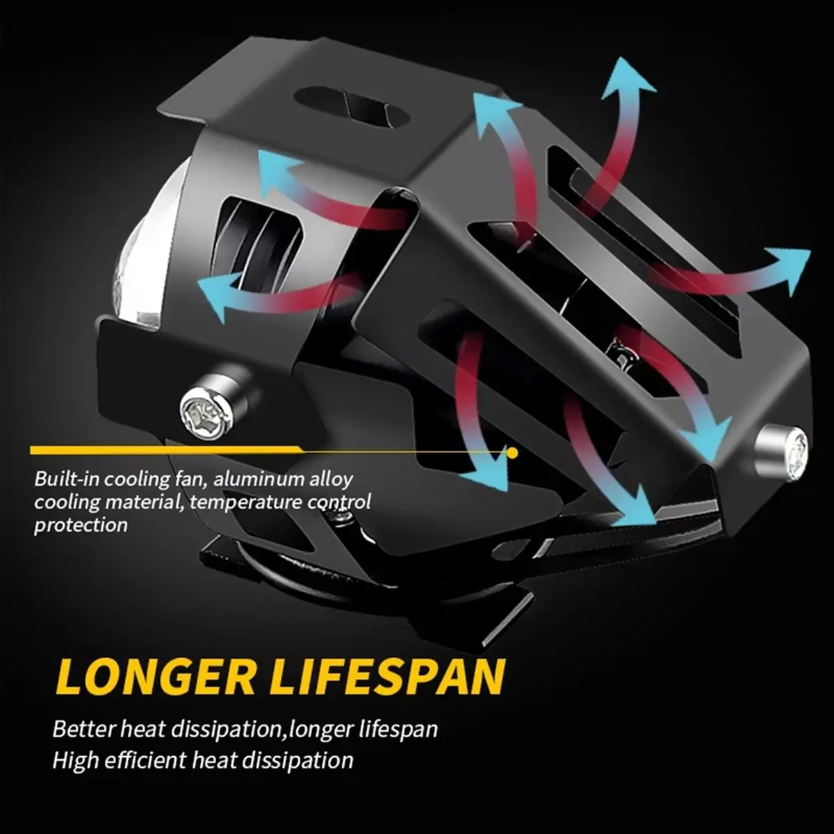 ●Motorcycle U5 Headlamp Spotlights Fog Head Light for XLV 600 650 700 TRANSALP NX 650 650 XRV650 300EX-A57M