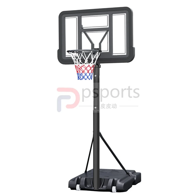 

Adult 110*75cm Backboard Basketball Stand Portable Basketball Hoop Transparent PVC Board With PE Frame
