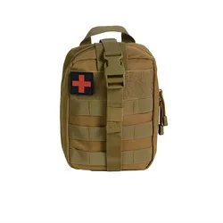 Kit di accessori medici tattici Kit di accessori marsupio tattico escursionismo camouflage arrampicata all'aperto kit di sopravvivenza di pronto soccorso