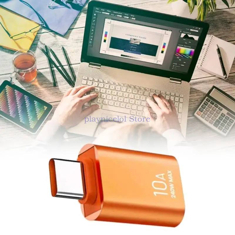 Adattatore da USB USB A ad velocità Adattatore da USB USB A da 10 Gbps Alimentazione da 240 per smartphone Laptop