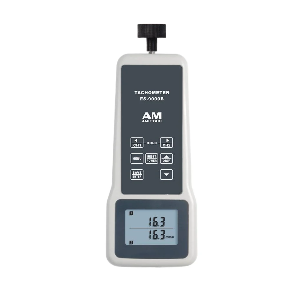 High Precision Contact Linear Speed Tachometer ES-9000B Handheld Contact Tachometer and Linear Speedometer