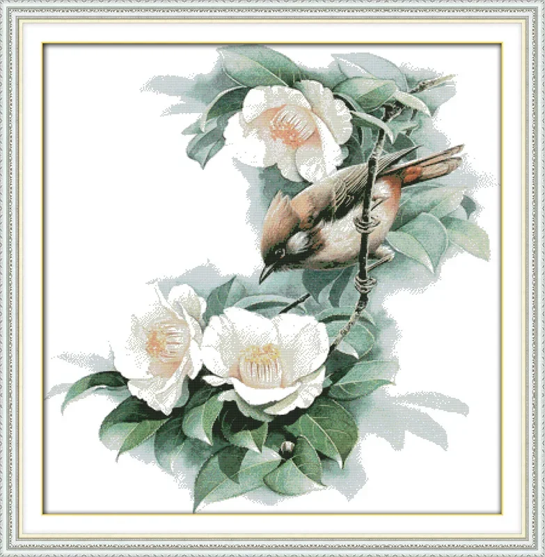 

Yuhina cross stitch kit 14ct 11ct pre stamped canvas embroidery DIY handmade needlework