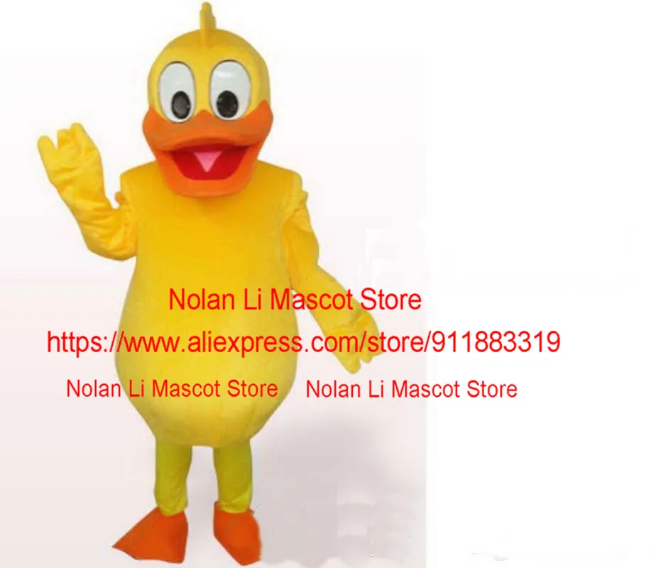 Hot Selling EVA Material Plush Duck Mascot Costume Cartoon Set Role-Playing Adult Carnival Advertising Game Holiday Gifts 314