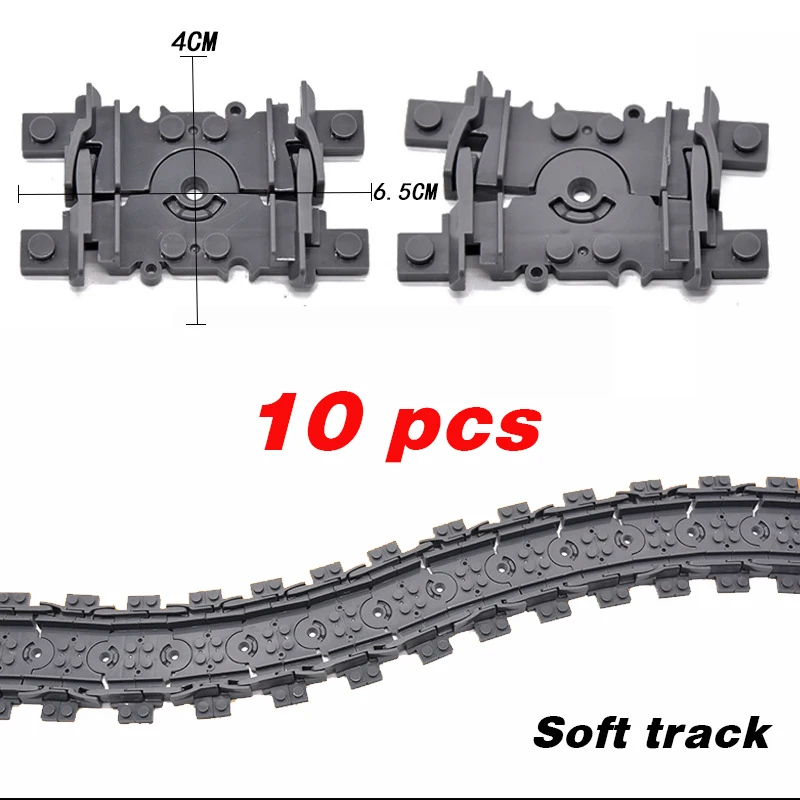 NUOVI Treni della città Tracce flessibili Binari morbidi e curvi Interruttore Building Block Modelli creativi Ferrovia Giocattoli per regali per bambini