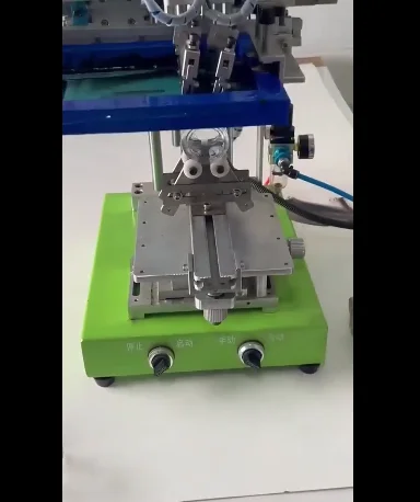 NEW D709 Semi-automatic pneumatic desktop high-precision inclined arm swing pad printing machine industrial printing machinery
