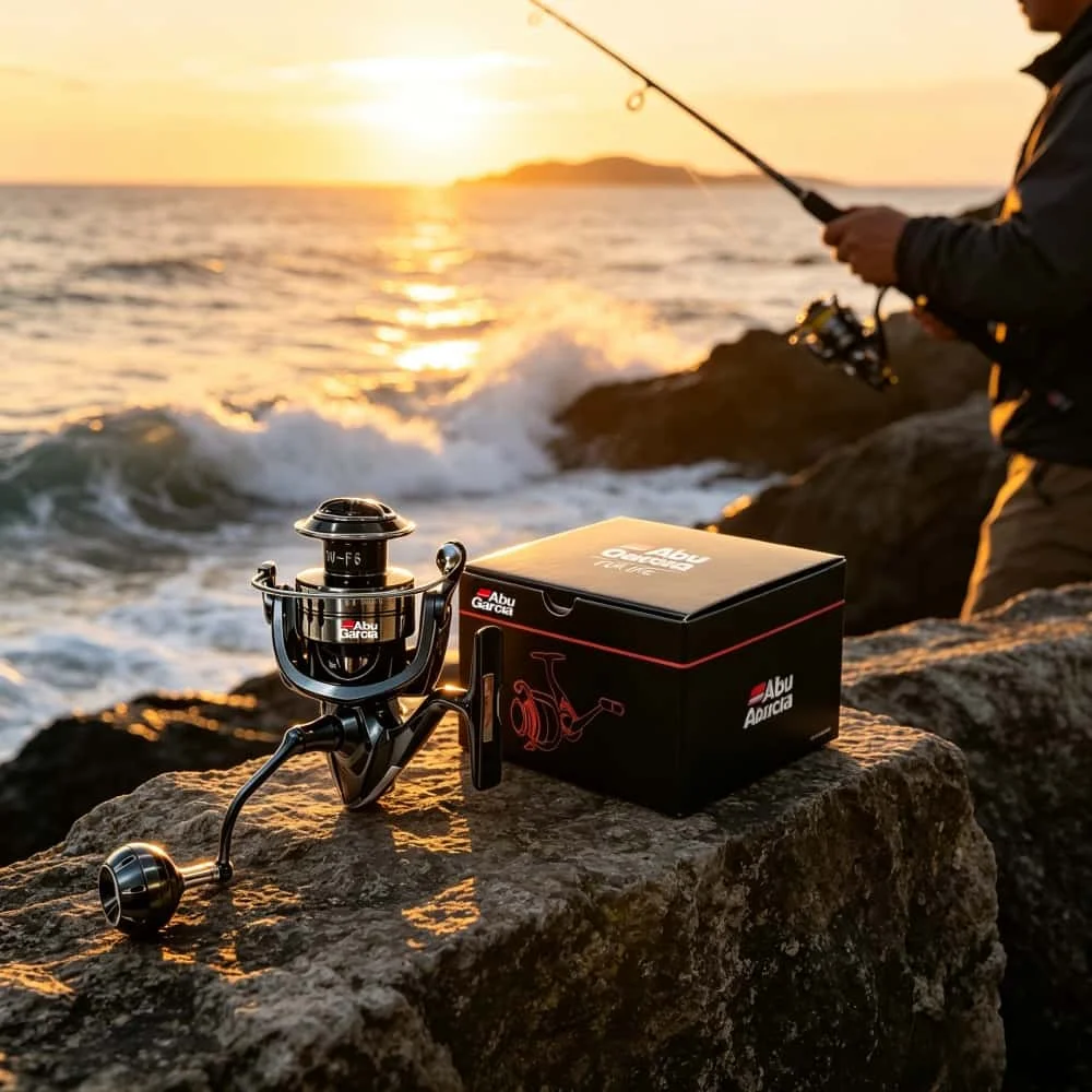 NEUE ABU GARCIA Spinnrolle 9+1 Edelstahlkugellager Max. Bremskraft 20KG Metallrolle für Salzwasser- und Süßwasserangeln – Detail 1