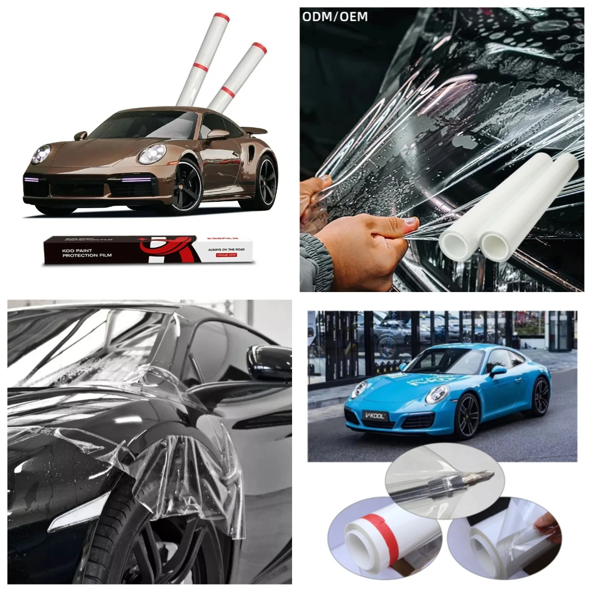 1.52*15mcar Vinyl Film Matte Ppf TPU Clear Paint Car Protection Film