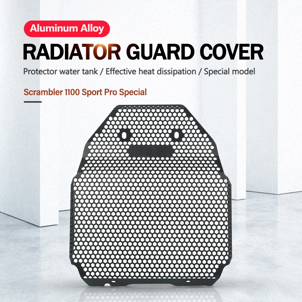For Ducati Scrambler 1100 Pro Oil Cooler Guard , Scrambler 1100 Sport Pro 2018 2019 2020 2021 Motorcycle Radiator Guard