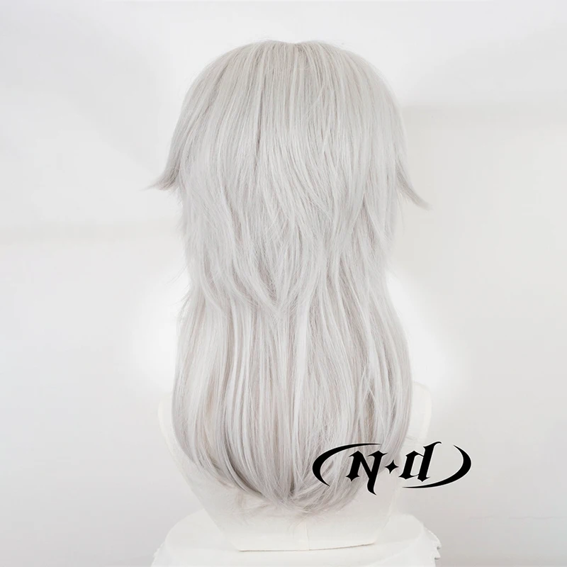 ND Tengen Uzui Cosplay Wig Hairpiece Demon Slayer Anime Cosplay Hair Wig for Comic Con Coser Costume Heat Resistant Synthetic