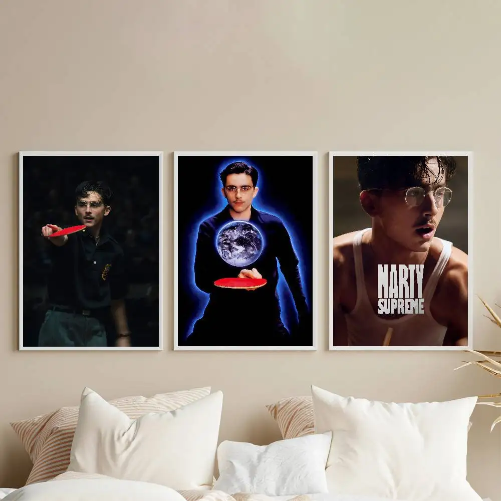 M-Marty S-Supreme Movie Poster HD Sticky Wall Art Printing Waterproof Home Living Bed Room Bar Aesthetic Decor