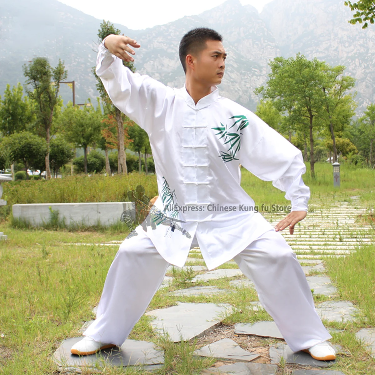 Male Female Tai chi Uniform Martial arts Kung fu Jacket and Pants Wing Chun Changquan Wushu Suit