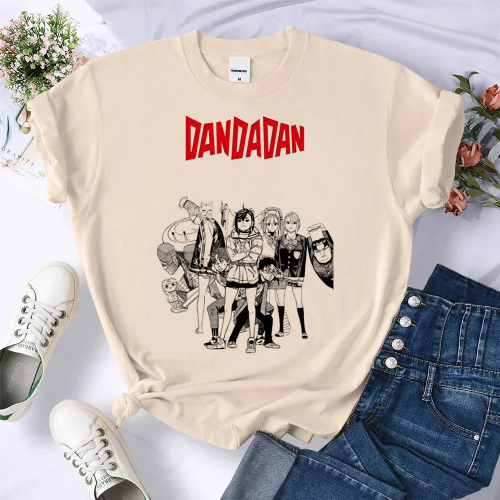 Dandadan Okarun t-shirt women Classic hip hop Pop Culture Digital top tees korean clothes Y2k streetwear Trendy Classic Colorful