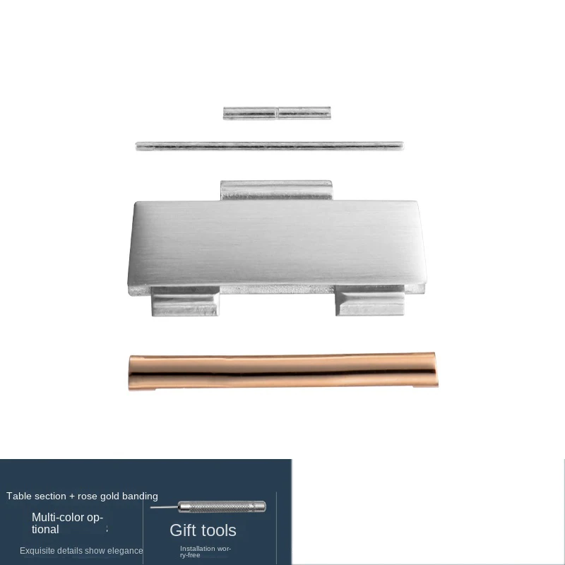 قسم تمديد حزام للأوميجا ، أجزاء حزام فولاذية ، كوكبة كم تمديد نسر مزدوج ، موصل معدني