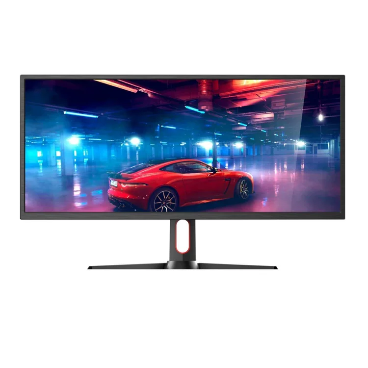 Super Wide 34 Inch 4K Screen Monitor PC 1ms Gaming 4K Monitor Ultra Wide Frameless Desktop Computer Display For Game Player